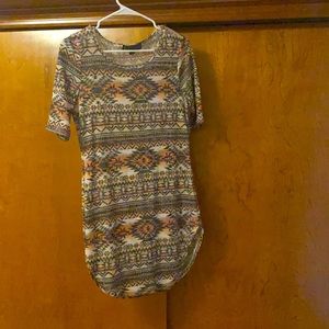 Long Aztec dress or tee